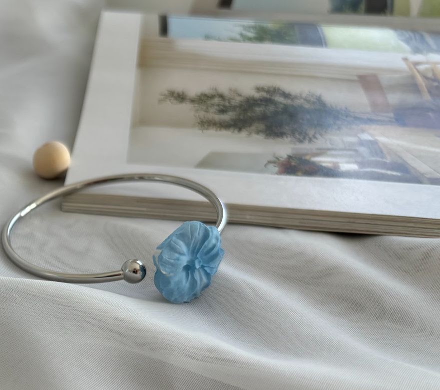 Bijuteria perfumada azul